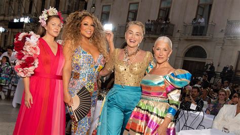 drew barrymore dolce gabbana|Gen X Legends Turned Out In Force For Dolce.